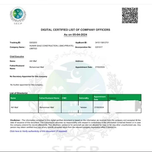 List of Company